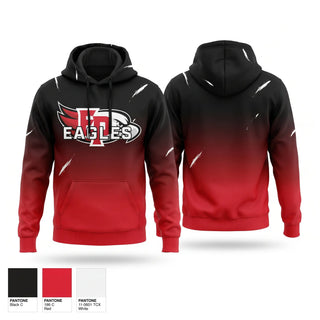 Hoodie, Eagles, Cheer, Teamtime, Team time, sublimation, custom sports apparel, team uniforms, spirit wear, spiritwear, sports uniforms, custom shirts, team store, custom team store, fundraiser sports, apparel fundraiser