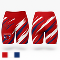 Touchet Redhawks Basketball 16435101 Men's Compression Shorts - 1