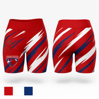 Mens Compression Shorts, Touchet Redhawks Basketball, Men's Basketball, Teamtime, Team time, sublimation, custom sports apparel, team uniforms, spirit wear, spiritwear, sports uniforms, custom shirts, team store, custom team store, fundraiser sports, apparel fundraiser