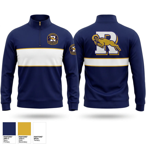 Quarter Zip Jacket, Ringgold School District, , Teamtime, Team time, sublimation, custom sports apparel, team uniforms, spirit wear, spiritwear, sports uniforms, custom shirts, team store, custom team store, fundraiser sports, apparel fundraiser