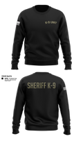 Williamson County K-9 Unit 61975120 Crew Neck Sweatshirt - 14