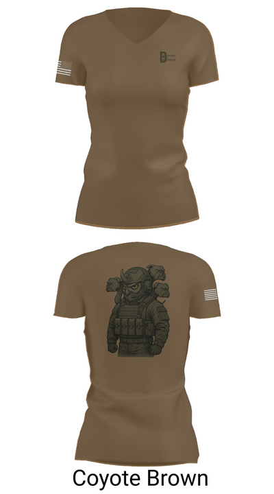Deployment & Distribution Flight 11533271 Women's Short Sleeve V-neck Shirt - 8