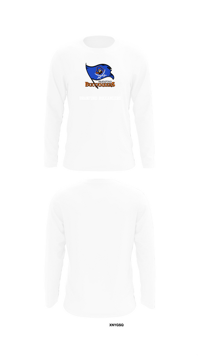 Branford Buccaneers 66316693 Long Sleeve Performance Shirt 6