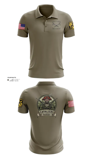 Short Sleeve Performance Polo, Raiders, Army, Teamtime, Team time, sublimation, custom sports apparel, team uniforms, spirit wear, spiritwear, sports uniforms, custom shirts, team store, custom team store, fundraiser sports, apparel fundraiser