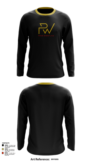 Long Sleeve Performance Shirt, Prime Wrestling, Wrestling, Teamtime, Team time, sublimation, custom sports apparel, team uniforms, spirit wear, spiritwear, sports uniforms, custom shirts, team store, custom team store, fundraiser sports, apparel fundraiser