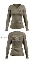 Dane County K9 Women's Long Sleeve V-neck Shirt - 6