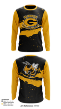 Glencoe yellow jackets 59158165 Long Sleeve Performance Shirt 1