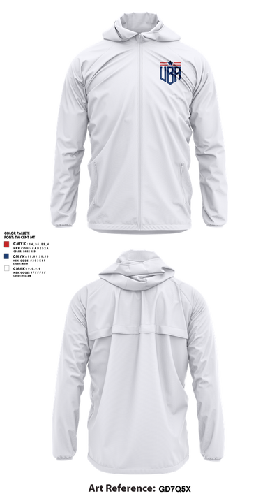Unity Baseball Academy 90512251 Windbreaker - 2