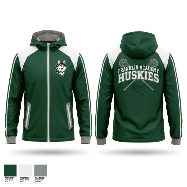 Windbreaker, Franklin Academy Huskies, Men's Lacrosse, Teamtime, Team time, sublimation, custom sports apparel, team uniforms, spirit wear, spiritwear, sports uniforms, custom shirts, team store, custom team store, fundraiser sports, apparel fundraiser