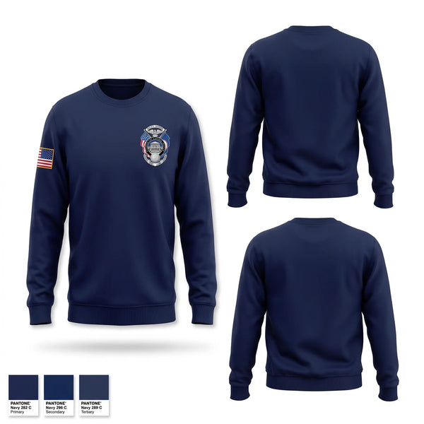 Crew Neck Sweatshirt, Division of Capitol Police, Police, Teamtime, Team time, sublimation, custom sports apparel, team uniforms, spirit wear, spiritwear, sports uniforms, custom shirts, team store, custom team store, fundraiser sports, apparel fundraiser