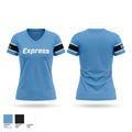Express Women's Short Sleeve V-neck Shirt - 1