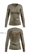TJAGCLS 24951394 Women's Long Sleeve V-neck Shirt - 5