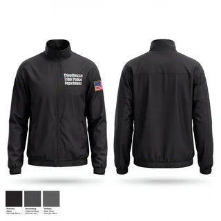 Windbreaker, Thlopthlocco Tribal Police Department, Police, Teamtime, Team time, sublimation, custom sports apparel, team uniforms, spirit wear, spiritwear, sports uniforms, custom shirts, team store, custom team store, fundraiser sports, apparel fundraiser