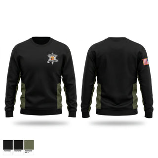 Crew Neck Sweatshirt, Crawford county sheriffs office, Police, Teamtime, Team time, sublimation, custom sports apparel, team uniforms, spirit wear, spiritwear, sports uniforms, custom shirts, team store, custom team store, fundraiser sports, apparel fundraiser