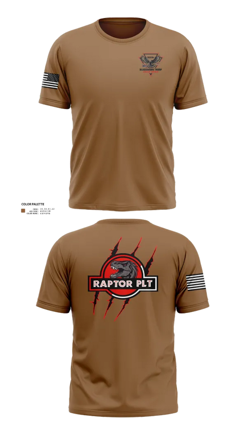 Short Sleeve Performance Shirt, Raptor Platoon, 4-9 CAV, , Teamtime, Team time, sublimation, custom sports apparel, team uniforms, spirit wear, spiritwear, sports uniforms, custom shirts, team store, custom team store, fundraiser sports, apparel fundraiser