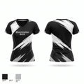 Bloomington Bolts Women's Short Sleeve V-neck Shirt - 1