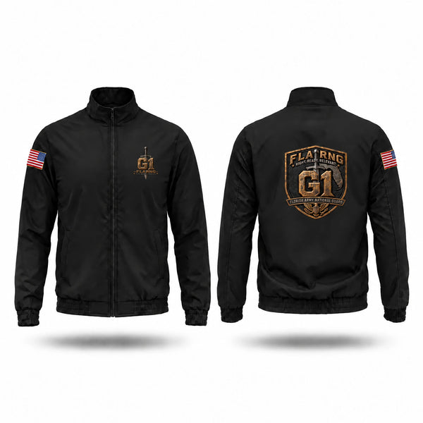 Windbreaker, FLARNG, JFHQ / G1, National Guard, Teamtime, Team time, sublimation, custom sports apparel, team uniforms, spirit wear, spiritwear, sports uniforms, custom shirts, team store, custom team store, fundraiser sports, apparel fundraiser