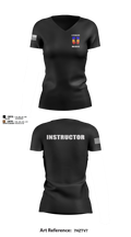 2/254 RTI Women's Short Sleeve V-neck Shirt - 12