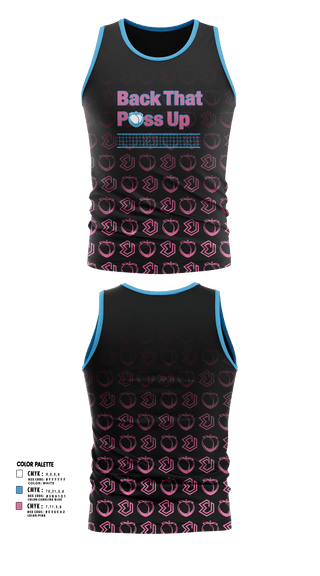 Tank Top, Back That Pass Up, Men's Volleyball, Teamtime, Team time, sublimation, custom sports apparel, team uniforms, spirit wear, spiritwear, sports uniforms, custom shirts, team store, custom team store, fundraiser sports, apparel fundraiser