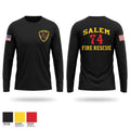 Salem Fire & Rescue Long Sleeve Performance Shirt - 1