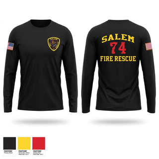 Long Sleeve Performance Shirt, Salem Fire & Rescue, Fire Department, Teamtime, Team time, sublimation, custom sports apparel, team uniforms, spirit wear, spiritwear, sports uniforms, custom shirts, team store, custom team store, fundraiser sports, apparel fundraiser