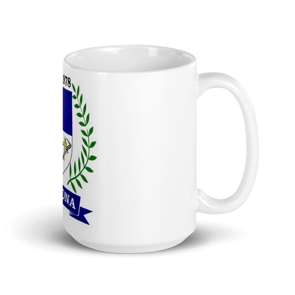 F-FSC 5TH BN 25TH FAR 14619072 White Glossy Mug - Small