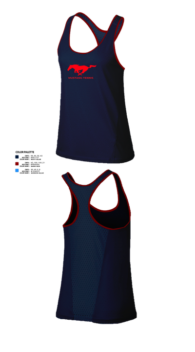Tulare Western Mustangs 49846342 Women's Track Singlet - 1