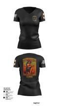 SCC 10th Field Hospital 86139824 Women's Short Sleeve V-neck Shirt - 101