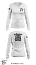 NSCS 5446816 Women's Long Sleeve V-neck Shirt - 5