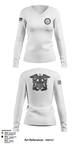 Womens Long Sleeve Vneck Shirt, NSCS, , Teamtime, Team time, sublimation, custom sports apparel, team uniforms, spirit wear, spiritwear, sports uniforms, custom shirts, team store, custom team store, fundraiser sports, apparel fundraiser