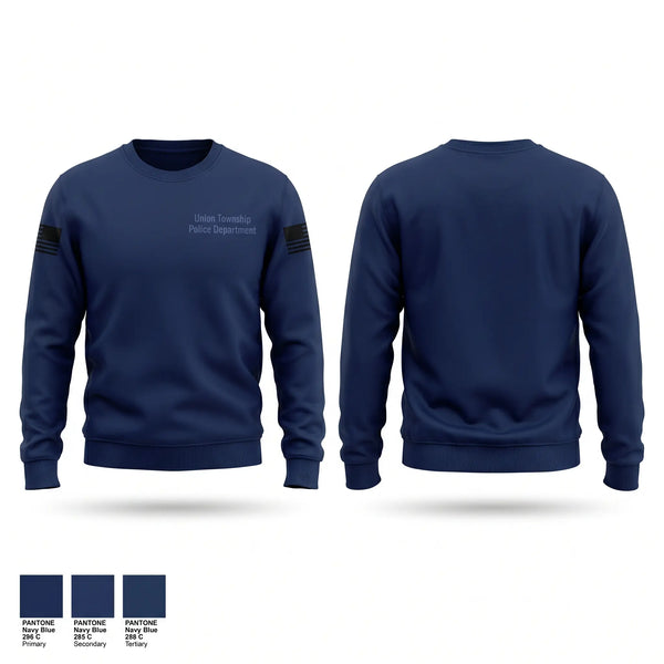 Crew Neck Sweatshirt, Union Township Police Department, Police, Teamtime, Team time, sublimation, custom sports apparel, team uniforms, spirit wear, spiritwear, sports uniforms, custom shirts, team store, custom team store, fundraiser sports, apparel fundraiser