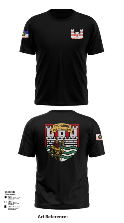 175th MRBC 2368764 Short Sleeve Performance Shirt - 3