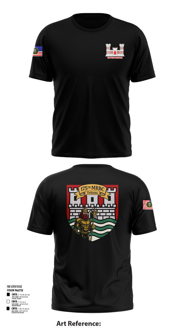 Short Sleeve Performance Shirt, 175th MRBC, , Teamtime, Team time, sublimation, custom sports apparel, team uniforms, spirit wear, spiritwear, sports uniforms, custom shirts, team store, custom team store, fundraiser sports, apparel fundraiser