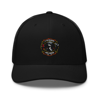 North McCreary Fire & Rescue Retro Trucker Hat | Yupoong 6606