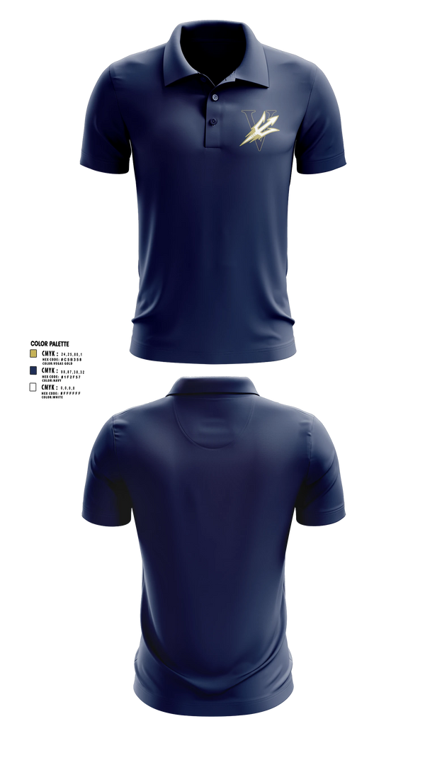 Short Sleeve Performance Polo, Varina, Track & Field, Teamtime, Team time, sublimation, custom sports apparel, team uniforms, spirit wear, spiritwear, sports uniforms, custom shirts, team store, custom team store, fundraiser sports, apparel fundraiser