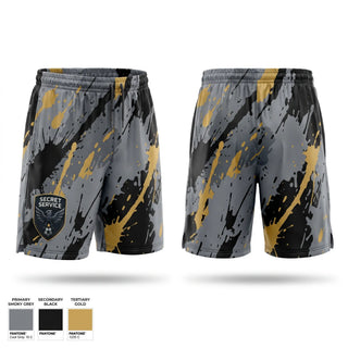 Mens Soccer Shorts, Secret Service, Men's Soccer, Teamtime, Team time, sublimation, custom sports apparel, team uniforms, spirit wear, spiritwear, sports uniforms, custom shirts, team store, custom team store, fundraiser sports, apparel fundraiser