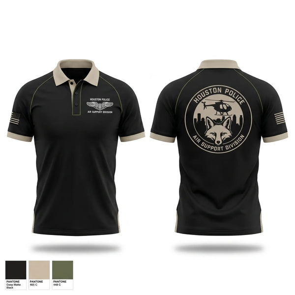 Short Sleeve Performance Polo, Air Support Division, Police, Teamtime, Team time, sublimation, custom sports apparel, team uniforms, spirit wear, spiritwear, sports uniforms, custom shirts, team store, custom team store, fundraiser sports, apparel fundraiser