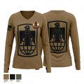 HHC 11th CSB 62743792 Women's Long Sleeve V-neck Shirt - 1