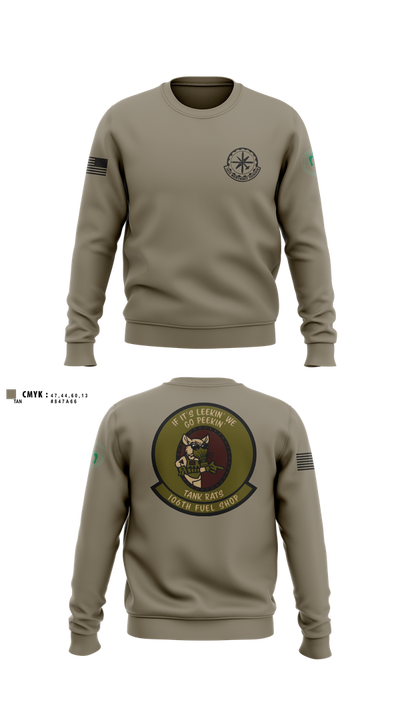 106 Fuels Shop 90639653 Crew Neck Sweatshirt - 101