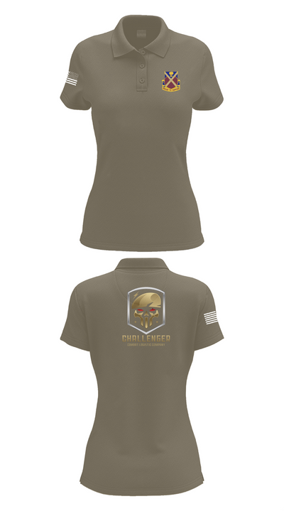 Challenger Company 82486130 Women's Short Sleeve Performance Polo  - 75