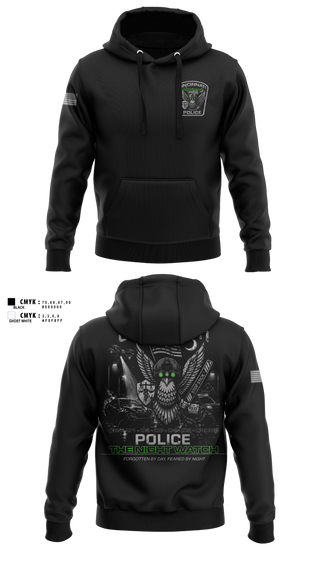Hoodie, Cincinnati Police Night Shift, Police, Teamtime, Team time, sublimation, custom sports apparel, team uniforms, spirit wear, spiritwear, sports uniforms, custom shirts, team store, custom team store, fundraiser sports, apparel fundraiser