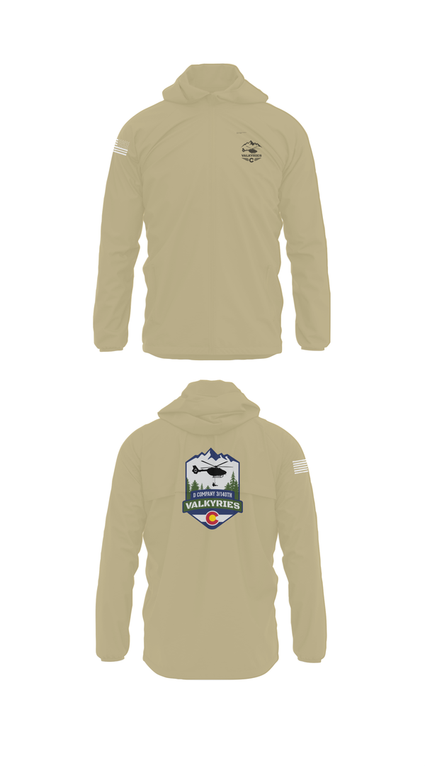 Windbreaker, D Co 3-140th AVN, National Guard, Teamtime, Team time, sublimation, custom sports apparel, team uniforms, spirit wear, spiritwear, sports uniforms, custom shirts, team store, custom team store, fundraiser sports, apparel fundraiser