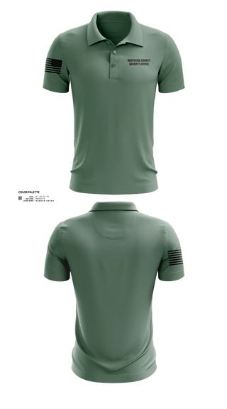 Short Sleeve Performance Polo, Whiteside County Sheriff's Office, Police, Teamtime, Team time, sublimation, custom sports apparel, team uniforms, spirit wear, spiritwear, sports uniforms, custom shirts, team store, custom team store, fundraiser sports, apparel fundraiser