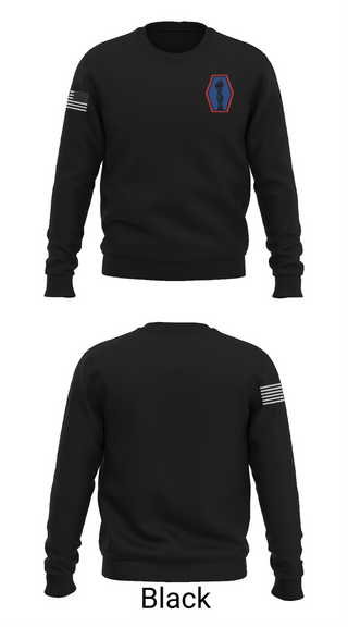 Crew Neck Sweatshirt, 100th BN 442nd IN, , Teamtime, Team time, sublimation, custom sports apparel, team uniforms, spirit wear, spiritwear, sports uniforms, custom shirts, team store, custom team store, fundraiser sports, apparel fundraiser