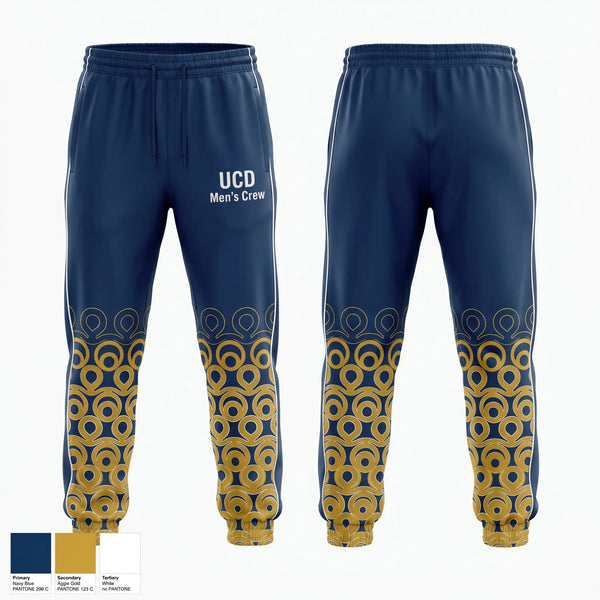 Sweatpants, UCD Men’s Crew, Spirit Store, Teamtime, Team time, sublimation, custom sports apparel, team uniforms, spirit wear, spiritwear, sports uniforms, custom shirts, team store, custom team store, fundraiser sports, apparel fundraiser