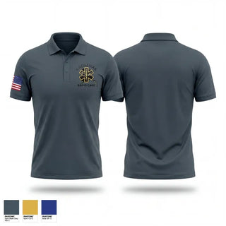 Short Sleeve Performance Polo, Kachemak Rapid Care Ambulance, EMS/EMT, Teamtime, Team time, sublimation, custom sports apparel, team uniforms, spirit wear, spiritwear, sports uniforms, custom shirts, team store, custom team store, fundraiser sports, apparel fundraiser