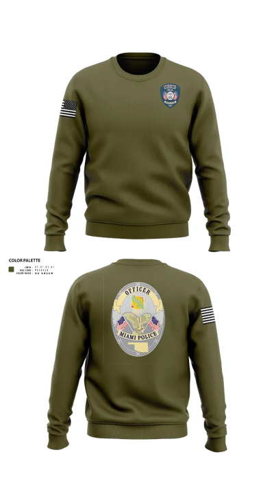 MPD Patrol 83314976 Crew Neck Sweatshirt - 22