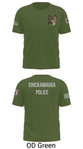 Chickamauga Police 51367773 Old School Cotton Feel Shirt - 48