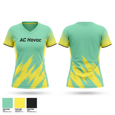 AC Havoc Women's Short Sleeve V-neck Shirt - 1