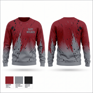 Crew Neck Sweatshirt, East wilkes, , Teamtime, Team time, sublimation, custom sports apparel, team uniforms, spirit wear, spiritwear, sports uniforms, custom shirts, team store, custom team store, fundraiser sports, apparel fundraiser